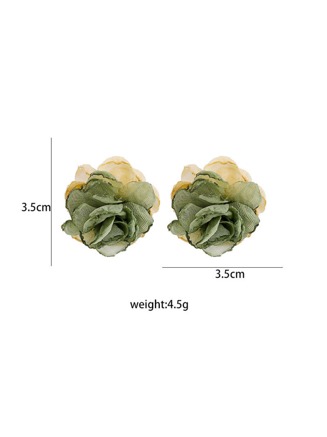 Earedge - Lace Flower Stud Earrings