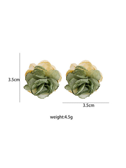 Earedge - Lace Flower Stud Earrings