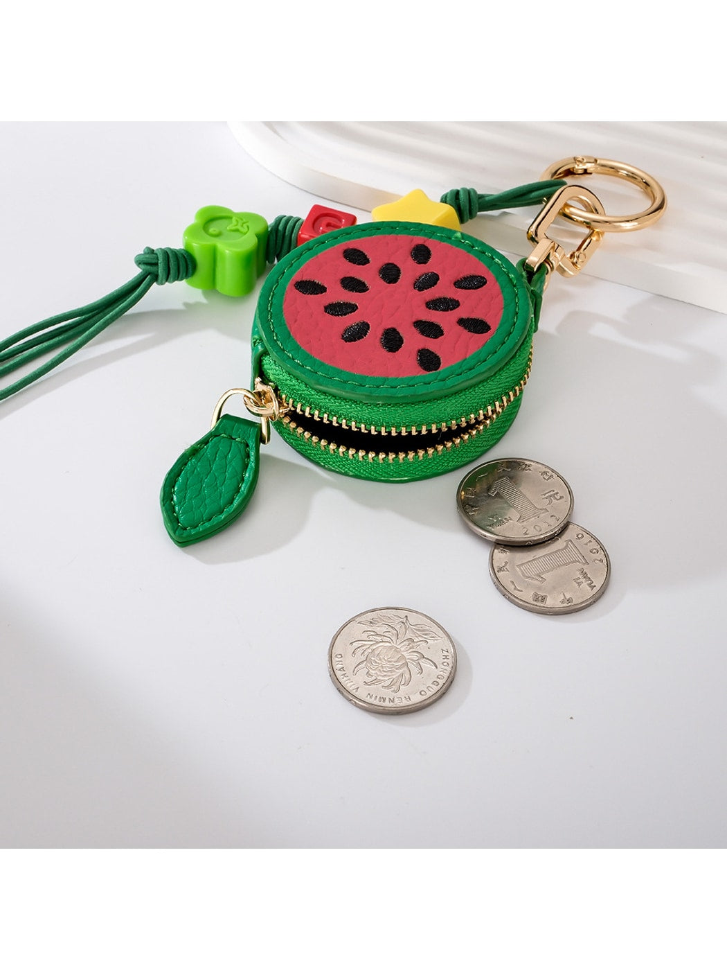 Keypus - Cute Fruit-Shaped Phone Bag Charm Keychain
