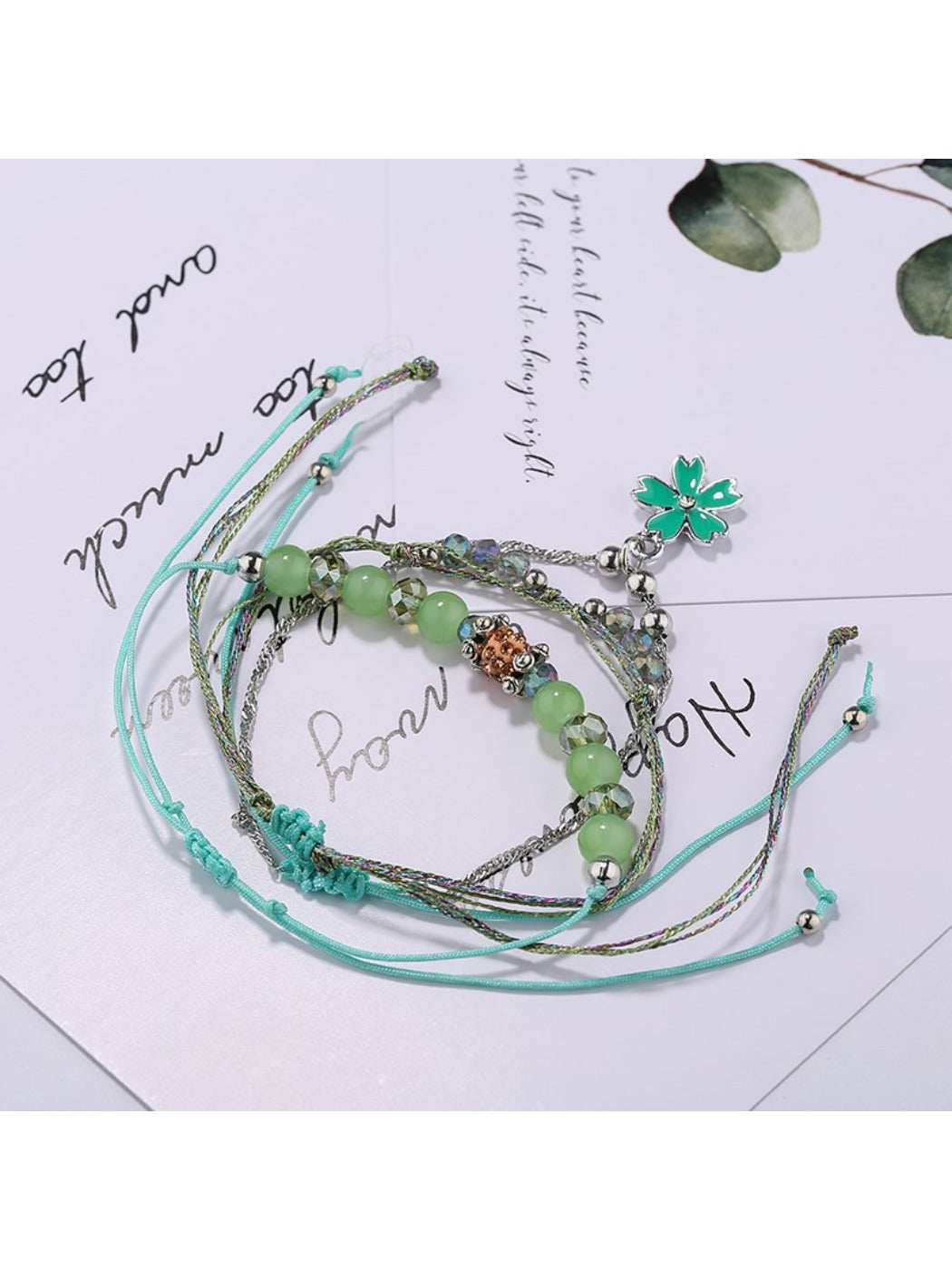 Lovra minimalist small bead bracelet packaging with logo visible