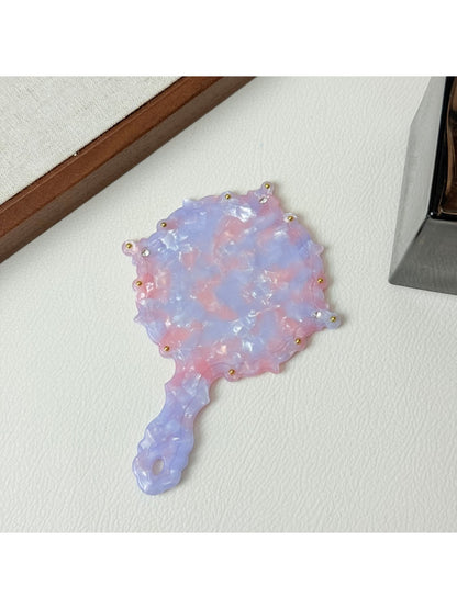 Mirroray - Fashion Pattern Hand-Held Mirror Portable