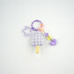 Keypus - Cute Love Grid Keychain