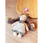 Keypus cartoon doll keychain displayed against a plain background for clear view