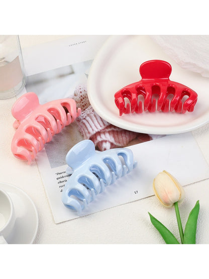 Beau - Macaron Colored Pumpkin Shaped Claw Clip
