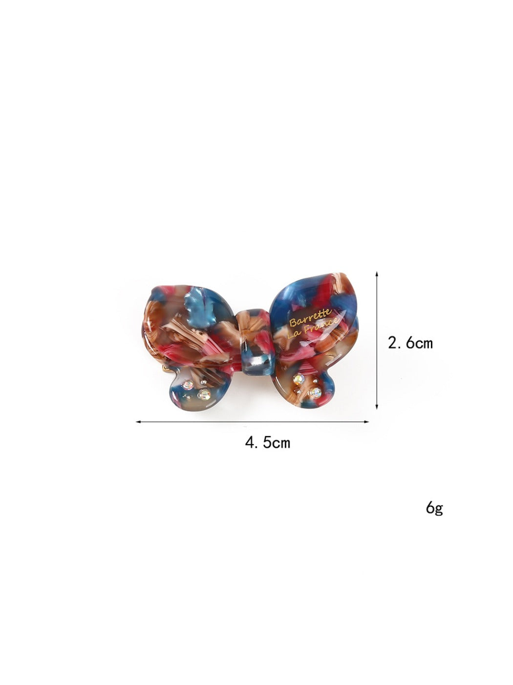 Beau - Cute Butterfly Shaped Acetate Hair Clip