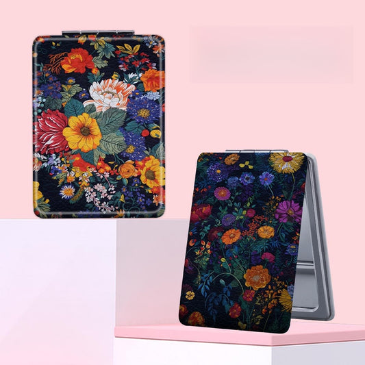Mirroray - Decorative Foldable Handheld Floral Style Mirror