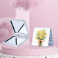 Mirroray - PU Frame Compact Folding Vanity Mirror
