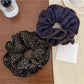 Gifty - Spring Retro Polka Dot Ruffled Scrunchie