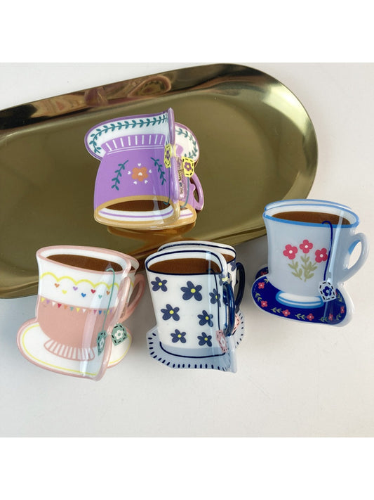 Beau - Sweet Coffee Cup-Shaped Hair Clip