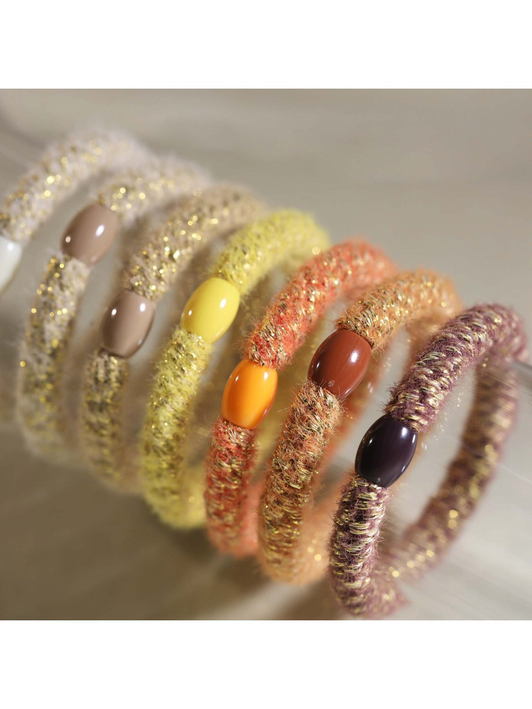 Gifty - Simple Colorful Thick Hair Ties