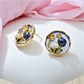 Earedge - Parisian Vintage Round Stud Earrings
