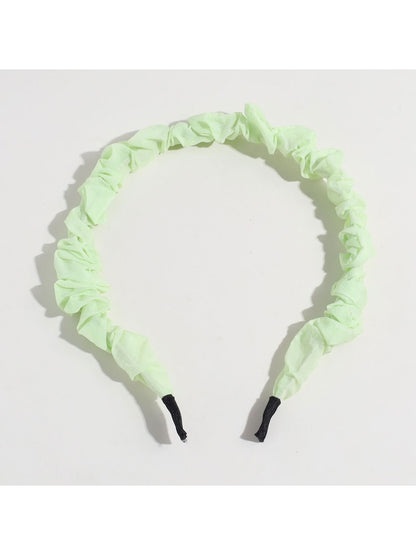 Gifty - Thin Ruched Fabric Hair Accessory Headband