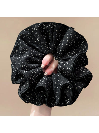 Gifty - Leopard Print Pleated Hair Loop