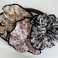 Gifty - Vintage Printed Polyester Hair Scrunchie