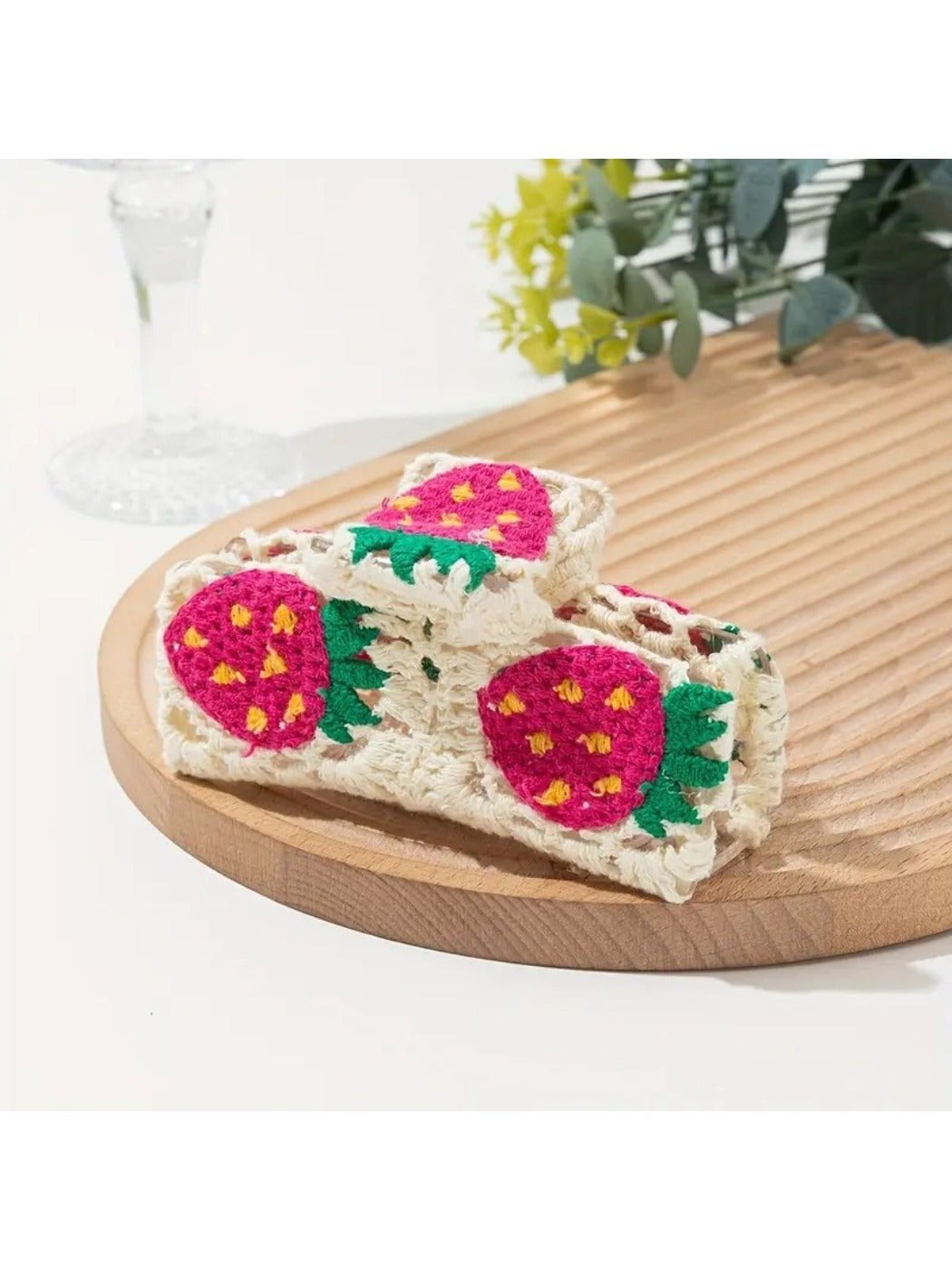 Beau - Colorful Flower Knitted Hairpins