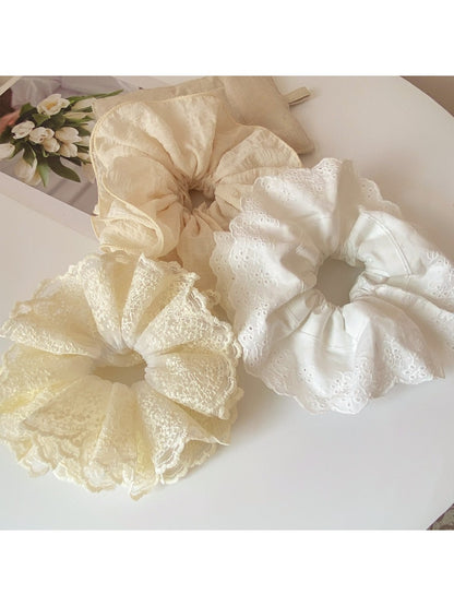 Gifty - Spring Summer Spun Yarn Hair Ties