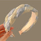 Gifty Happy Lace headband displayed on white background showing full shape and color