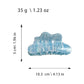 Beau - Sweet Style PVC Cloud Silhouette Hair Claw Clip