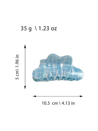 Beau - Sweet Style PVC Cloud Silhouette Hair Claw Clip