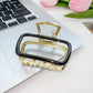 Beau - Minimal Geometric Open Frame Claw Clip
