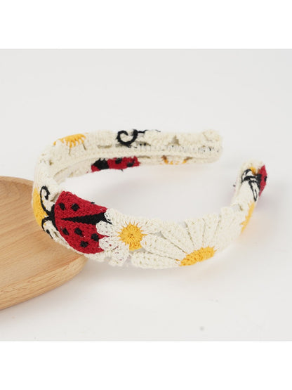 Gifty - Colorful Flower Wide Headband