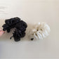 Beau - Ruffled Mesh Look Pleated Banana Clip