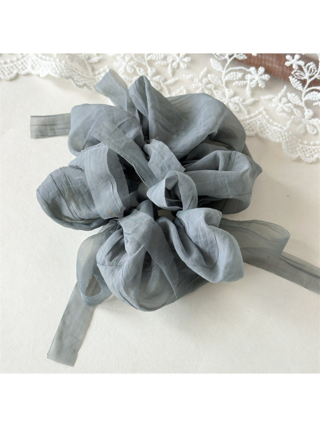 Gifty - Elegant Puff Satin Scrunchie