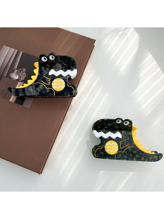 Beau - Cartoon-Style Alligator Hair Clip