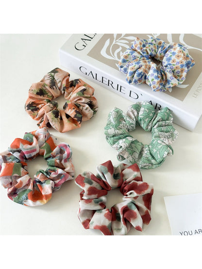 Gifty - Tie Dye Chiffon Scrunchie Hair Ring