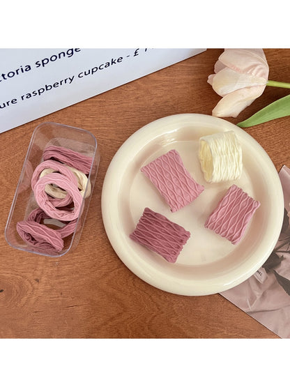 Gifty - Elastic Hair Ties Thick Ponytail Holde