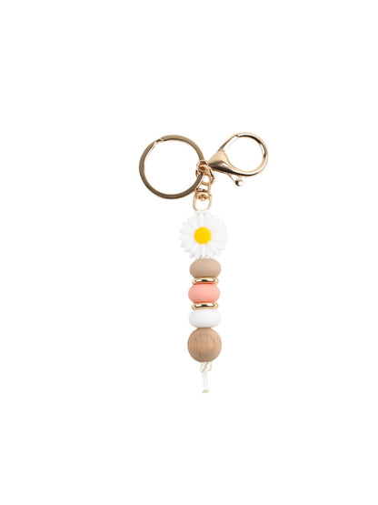Keypus - Stylish Cute Daisy Keychain