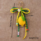 Keypus - Crochet Style Clover Floral Bag Charm Keychain