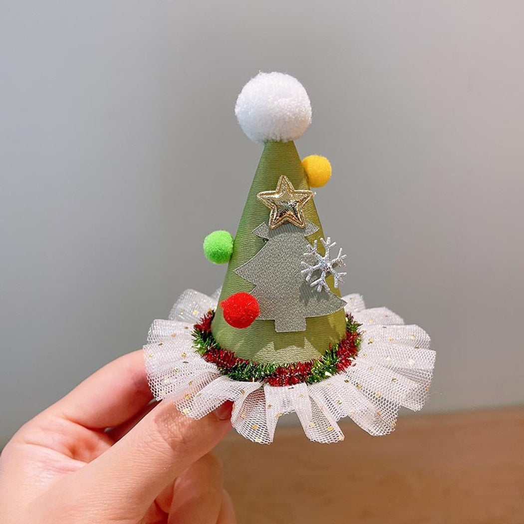 Beau - Bright Christmas Theme Bow Decorative Hair Clip