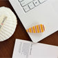 Beau - Sweet Style Striped Plastic Hair Claw Clip