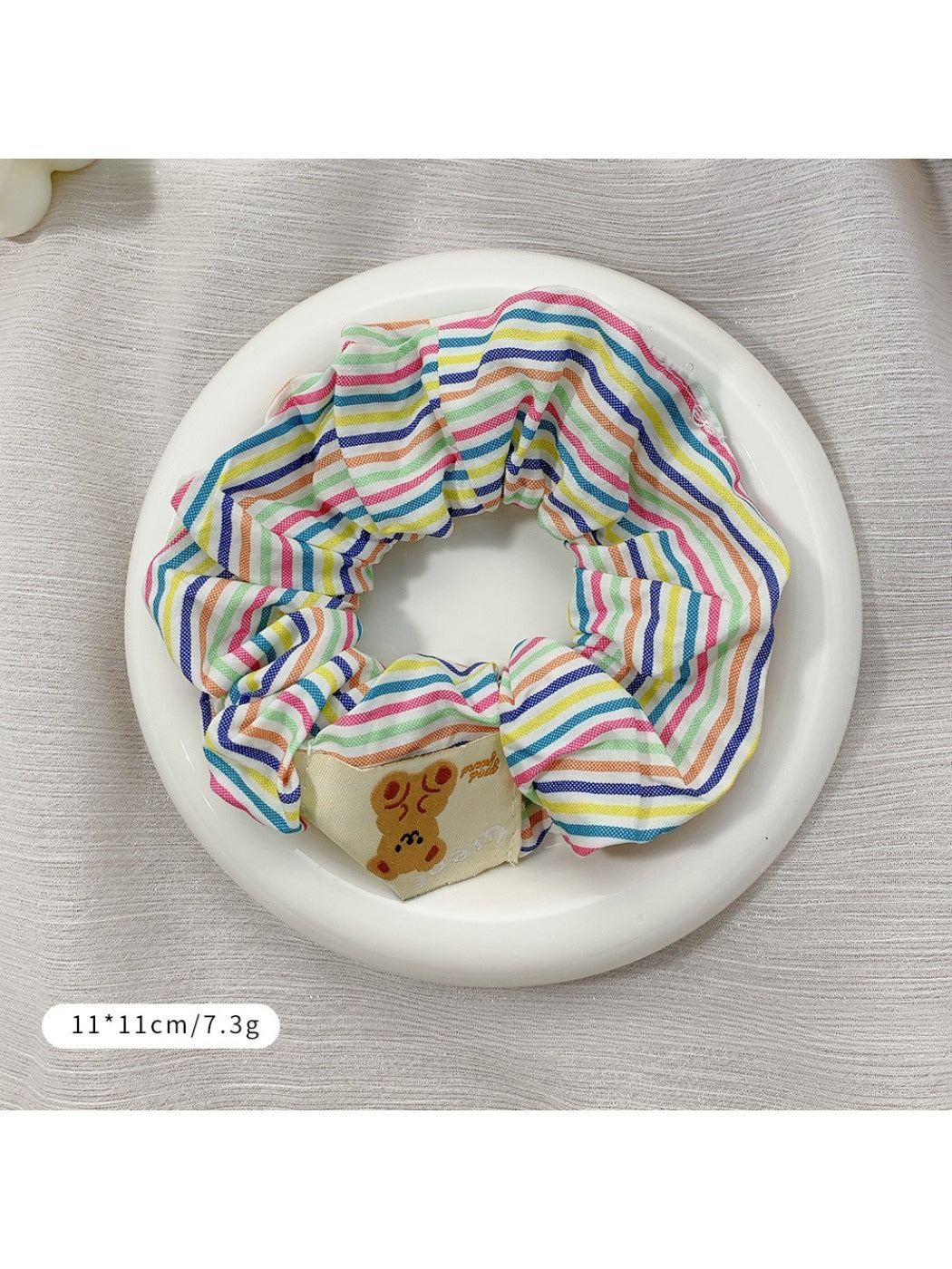 Gifty - Rainbow Striped Hair Loop