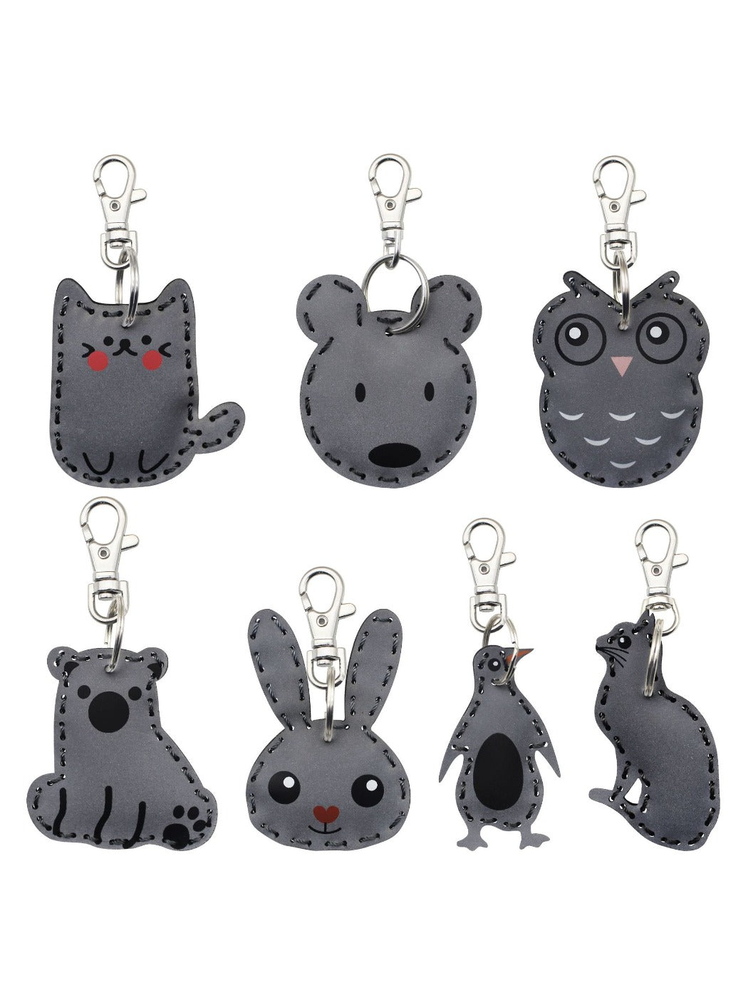 Keypus - Night Reflective Animal-Shaped Keychain