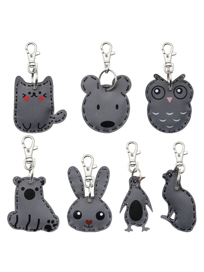 Keypus - Night Reflective Animal-Shaped Keychain