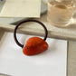 Gifty - Textured Acetate Oval Hair Tie