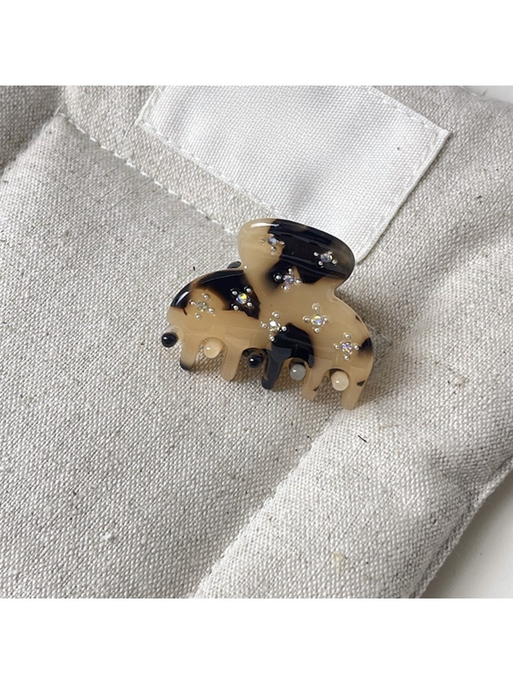 Beau - Small Half Moon Hair Claw Clip