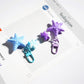 Keypus - Fun Solid Color Starfish Design Keychain