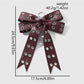 Keypus - Y2K Butterfly Bow PU Keychain Bag Charm