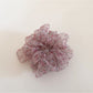 Gifty - Retro Style Gathered Organza-Look Scrunchie