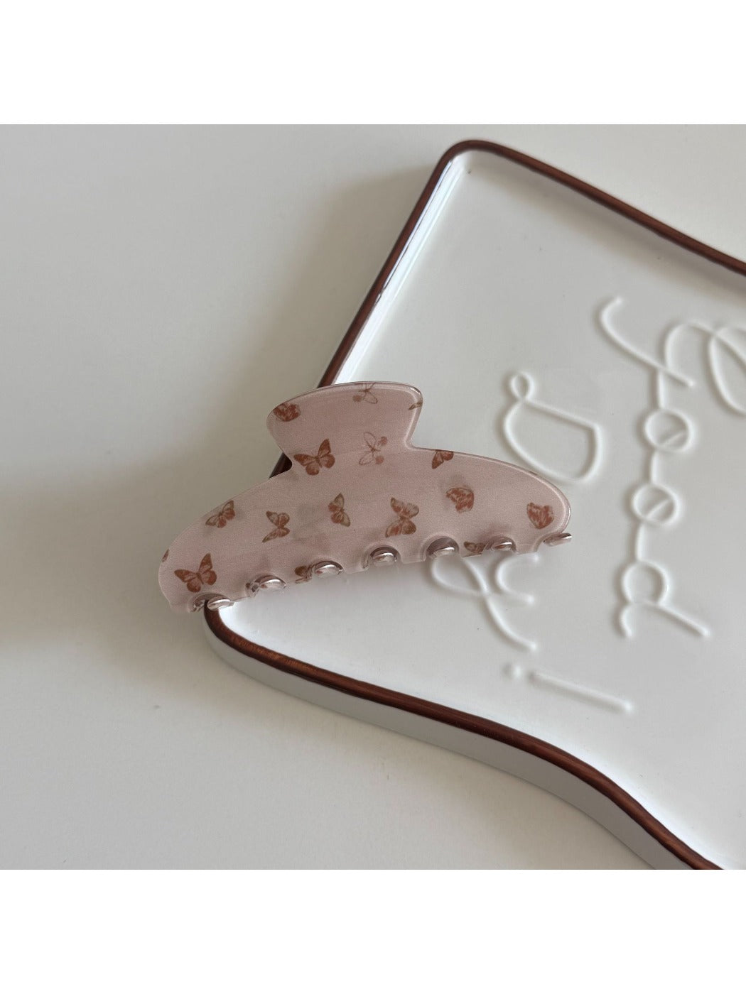 Beau - Butterfly Print Hair Clip