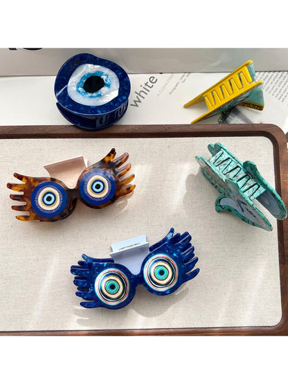 Beau - Abstract Eyes Shape Acetate Hair Clip