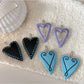 Beau - Elegant Heart-Shaped Side Hair Clip