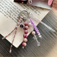 Keypus - Decorative Beaded Bag Pendant Ring Keychain