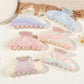 Beau - Rainbow Square Toothed Claw Clip