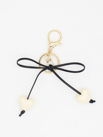 Keypus - Cute Heart Bow Keychain