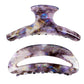 Beau - Geometric Acetate Fiber Alloy Hair Claw Clip