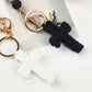 Keypus - Cross Shaped Letter Pattern Keychain